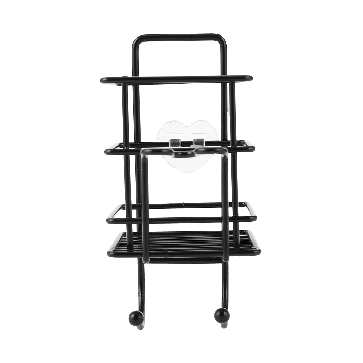 

Shower Bathroom Holder Organizer Wire Shampoo Hanging Shelf Metal Basket Toiletry Bottle Inside Racks Adhesive Cup Suction Rack