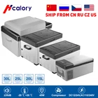 Мини-холодильник для автомобиля, 15 л, 25 л, с компрессором 110 В переменного тока, 45 Вт