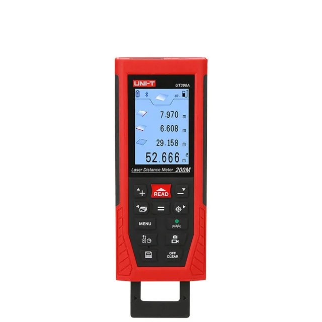 

laser distance meter 200m UNI-T UT398A 200m Professional Laser Distance Meters Lofting Test Levelling Instrument