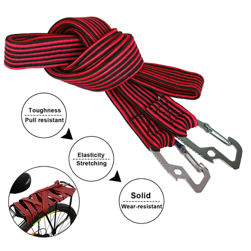 

Прочные велосипедные ремни в комплекте для горного велосипеда, эластичный ремешок для багажа, велосипедные аксессуары, эластичные ремешки ...