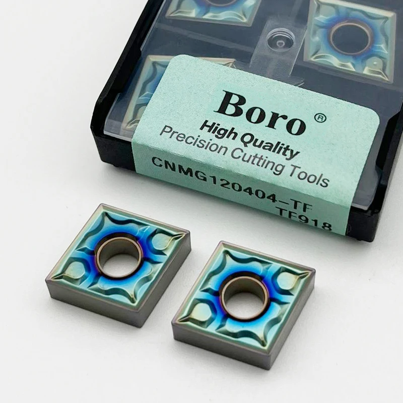 CNMG Вставки из закаленной стали CNMG120404 CNMG120408 TF MA TF618 TF918 Твердосплавные вставки Внешние токарные инструменты Токарный станок с ЧПУ Резак