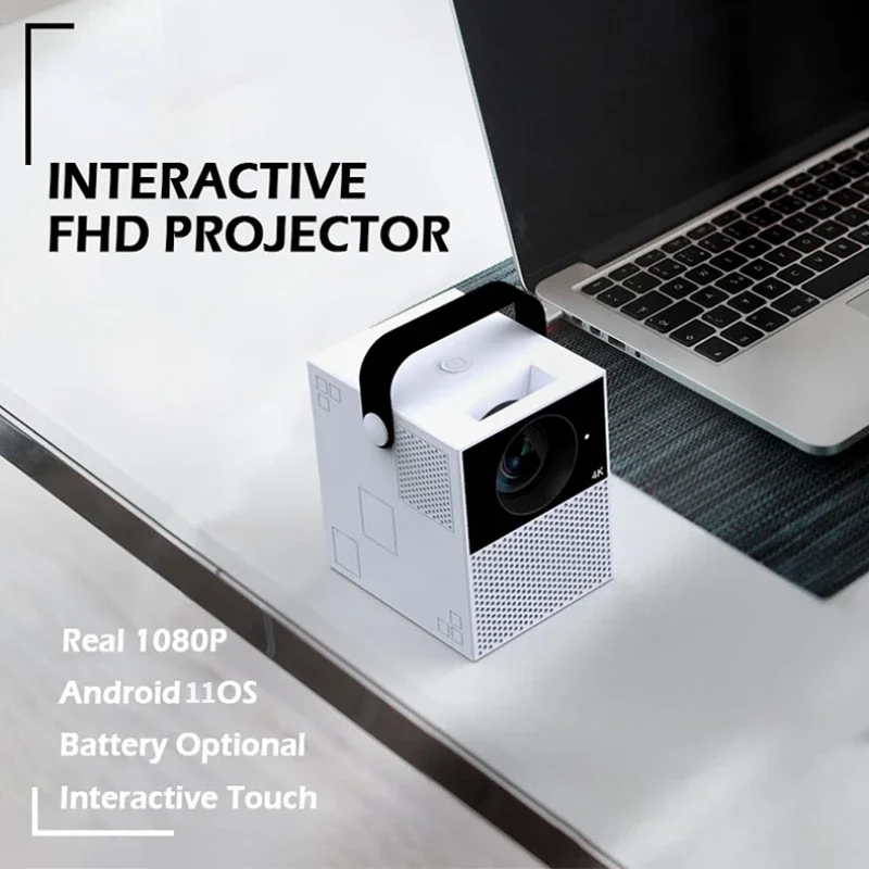 Проектор сенсорный BT5.0 4K 2 + 16G 300 люмен