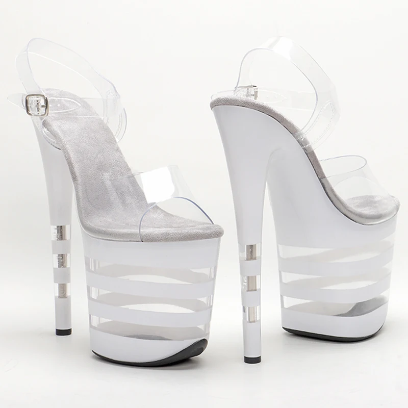 Leecabe 8Inch/20cm Women's Platform Sandals  party High Heels Shoes Pole Dancing Shoes