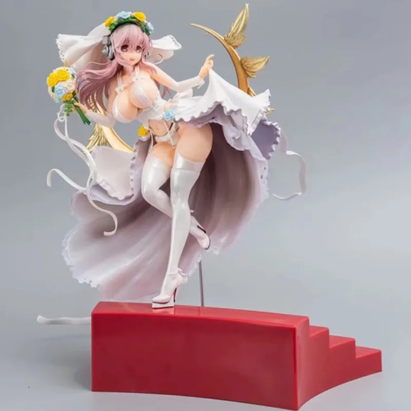 

30cm SUPERSONICO Action Figure 10 Anniversary Wedding Dress Super SONICO Luxury Figures Sexy Girls Adult Collectible Model Toy