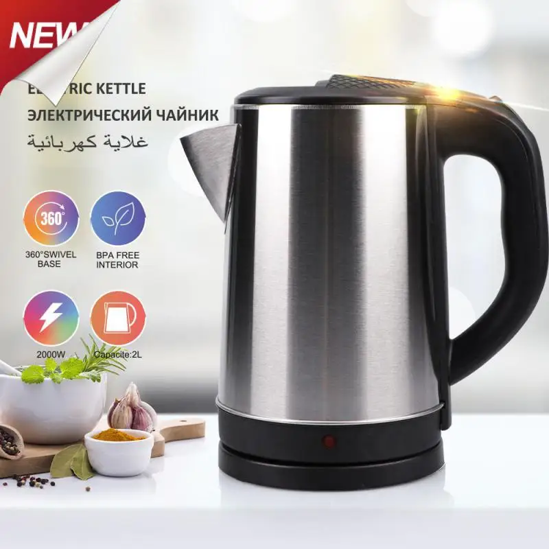

Eye-catching Color Kettle Excellent Temperature Controller Anti Drying And Quick Cooking Kitchen Appliances Domestic