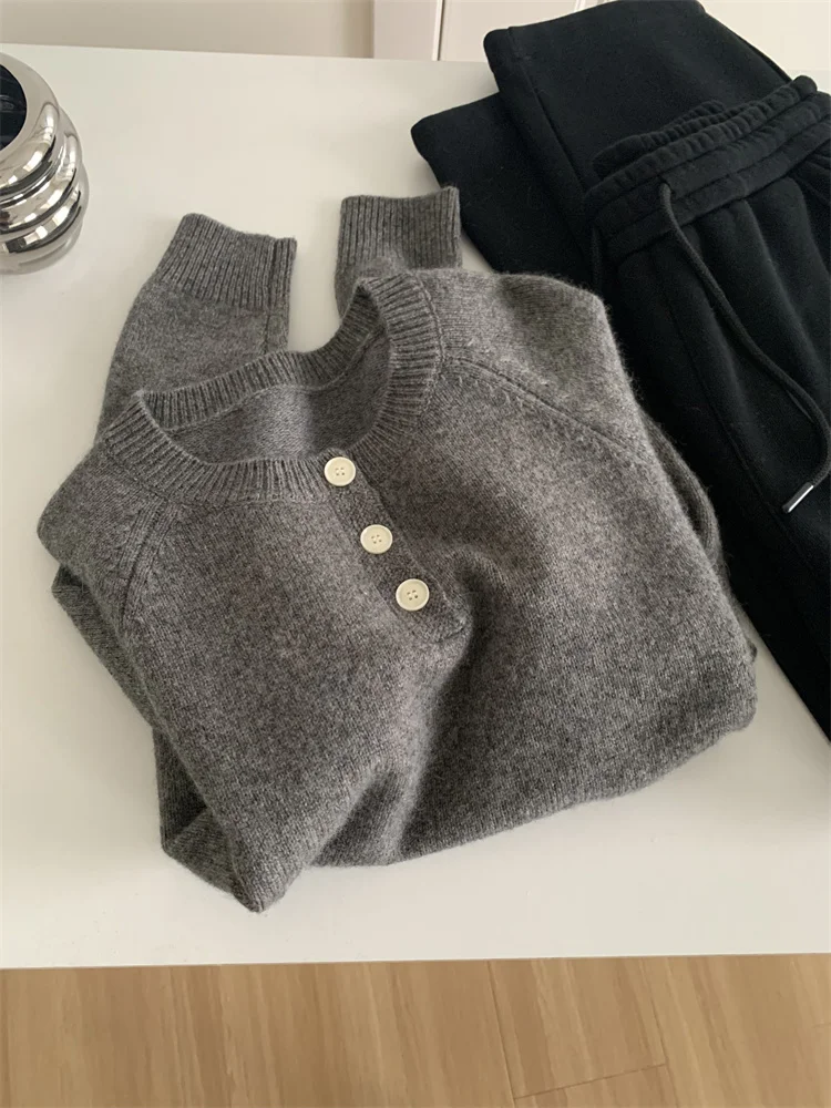 Пуловер MOOIRUE APPAREL шерстяной с мехом кролика для женщин