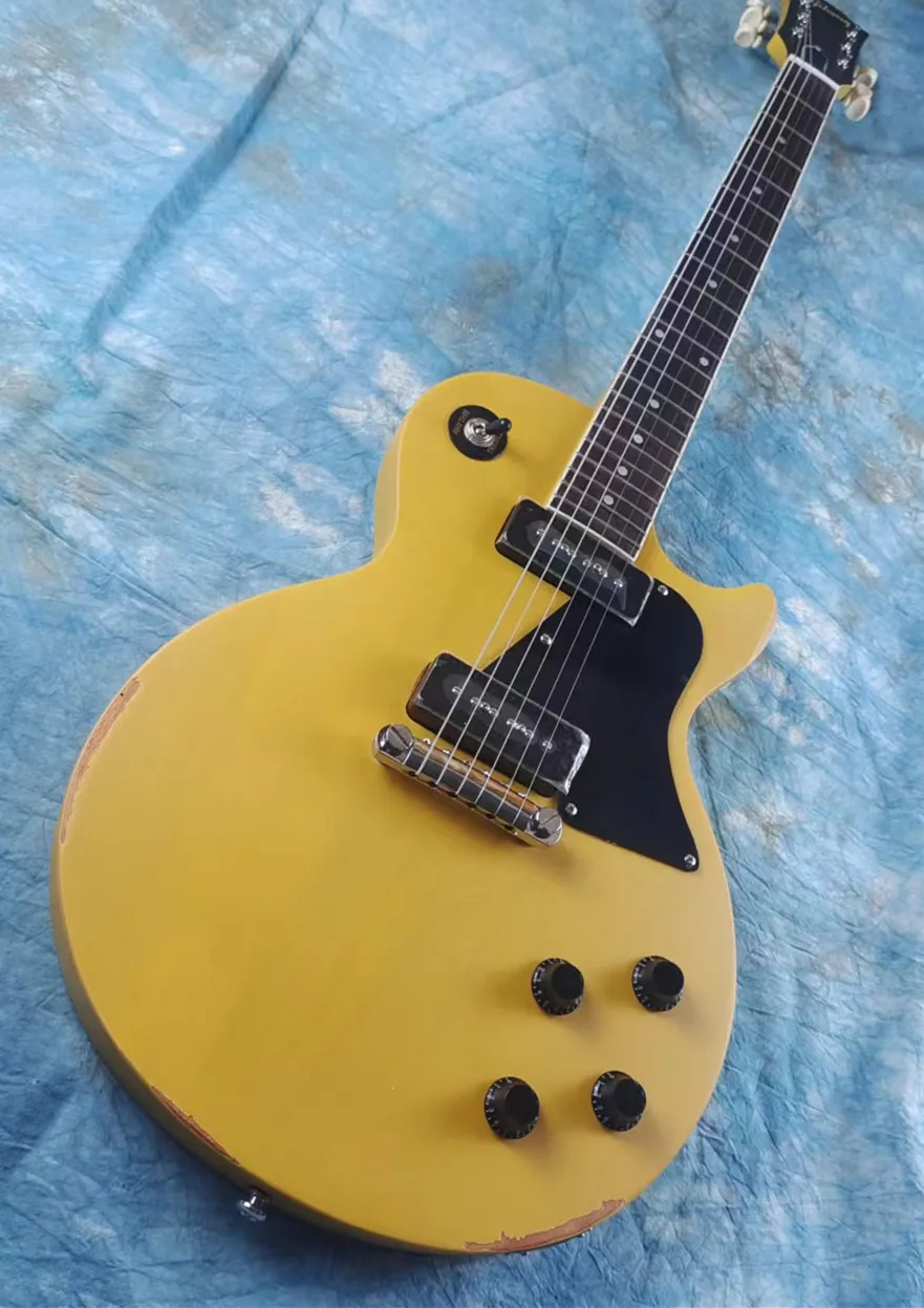 

Standard Electric Guitar, 1957 Special Single Cut TV Yellow Ultra Light Aged, In Stock, Fast Shipping