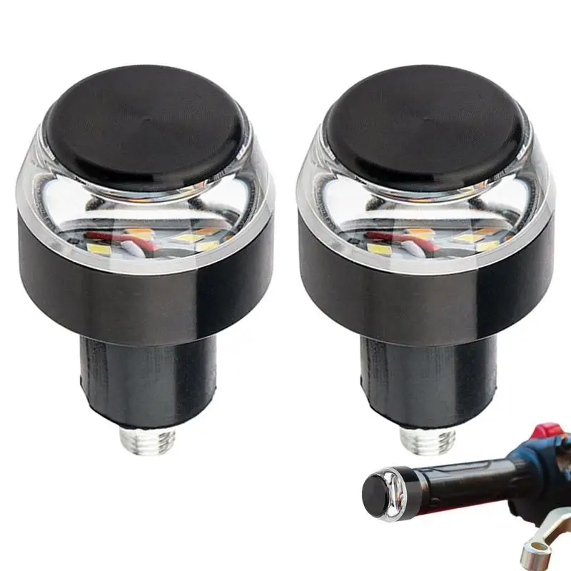 

Rear Motorcycle Turn Signals Led Motorcycle Turn Signals Mini Blinkers Handlebar Marker Light Compatible With Sportster