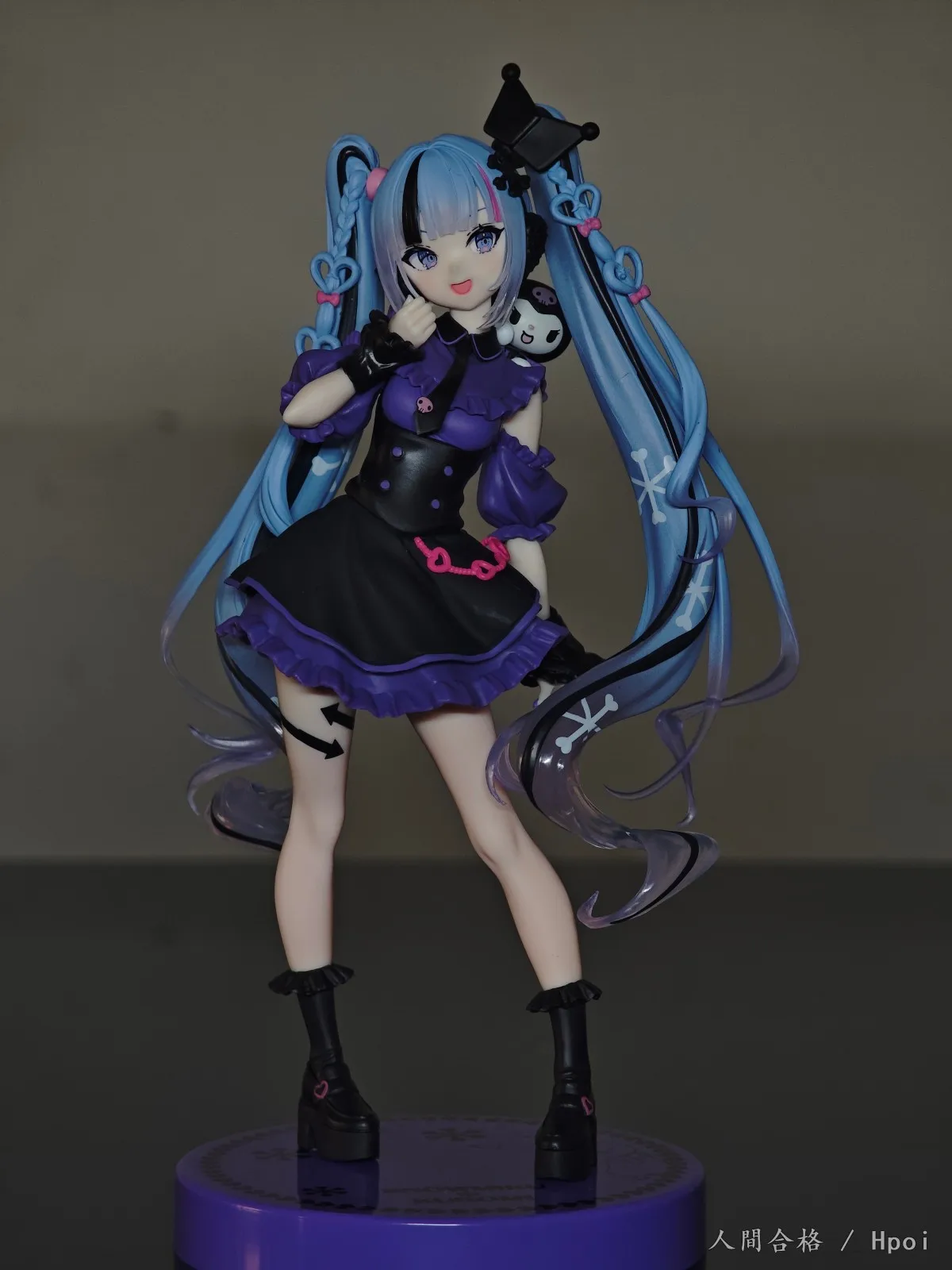 Фото В наличии: 100% Оригинальная фигурка Furyu Hatsune Miku Kuromi Trio Try IT, аниме-модель, игрушка, подарок, оригинал №5