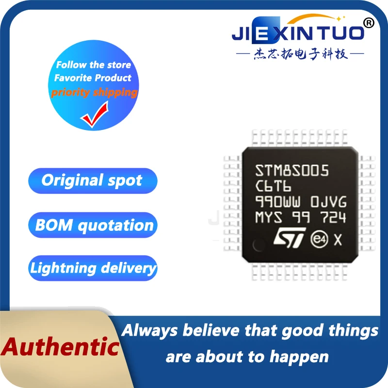 

STM8S005C6T6TR STM8S005K6T6 STM8S005K6T6C new original authentic
