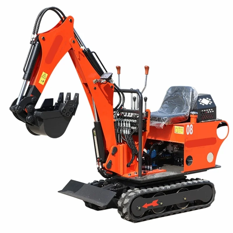 

New 2.0 Ton Operating Weight Mini Digger Excav Mini Crawler Excavator Earth-moving Machinery Mini Excavator for Sale with Cab