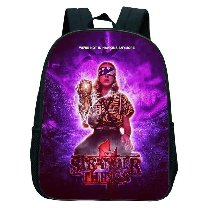 

Mochila Kids Stranger Things 4 Kindergarten Backpack Children Schoolbag Mini Bookbag Rucksack Boys Girls Cartoon Anime Backpacks