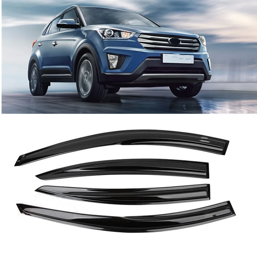 

Козырек от солнца и дождя для Hyundai Creta IX25 2014 2015 2016 2017 2018 2019