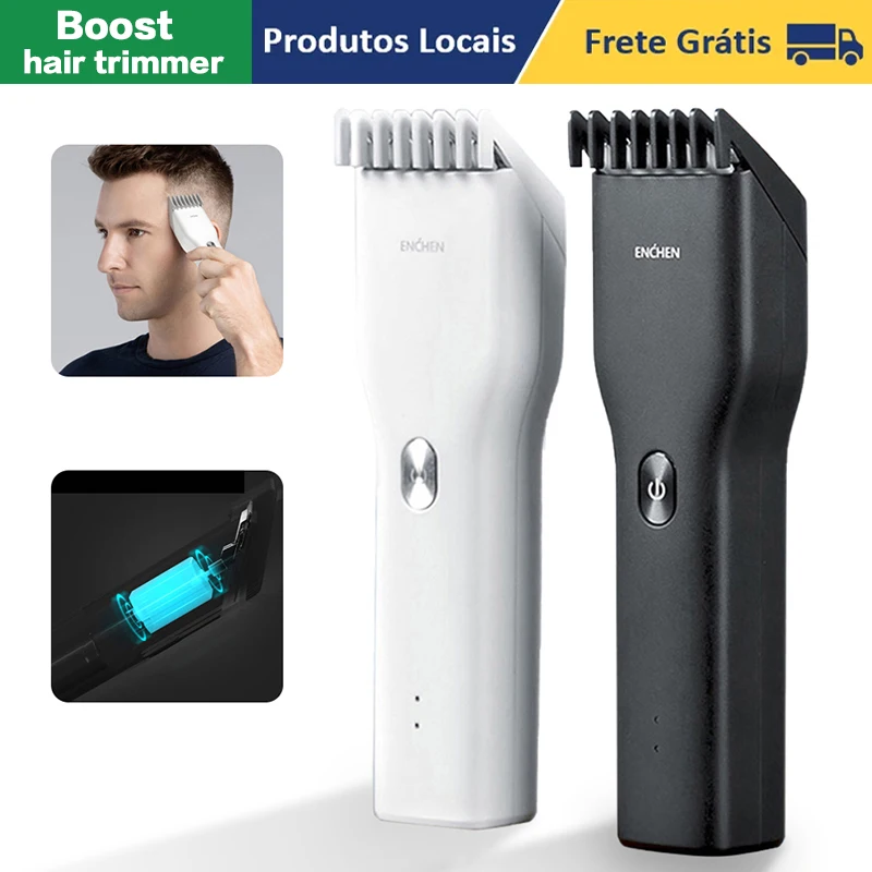 

ENCHEN Boost Hair Clipper Electric Professional Hair Trimmer for Men USB Rechargeable Adults Kids Cordless Hair Cutting Machine
