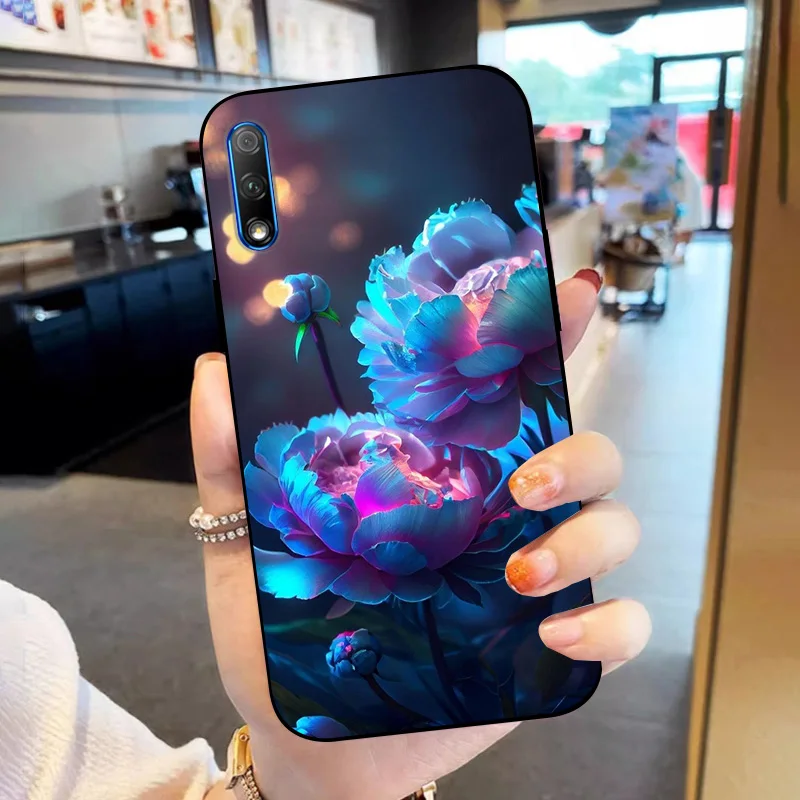 Чехол для Honor 9X мягкая силиконовая задняя крышка Pro противоударный чехол телефона