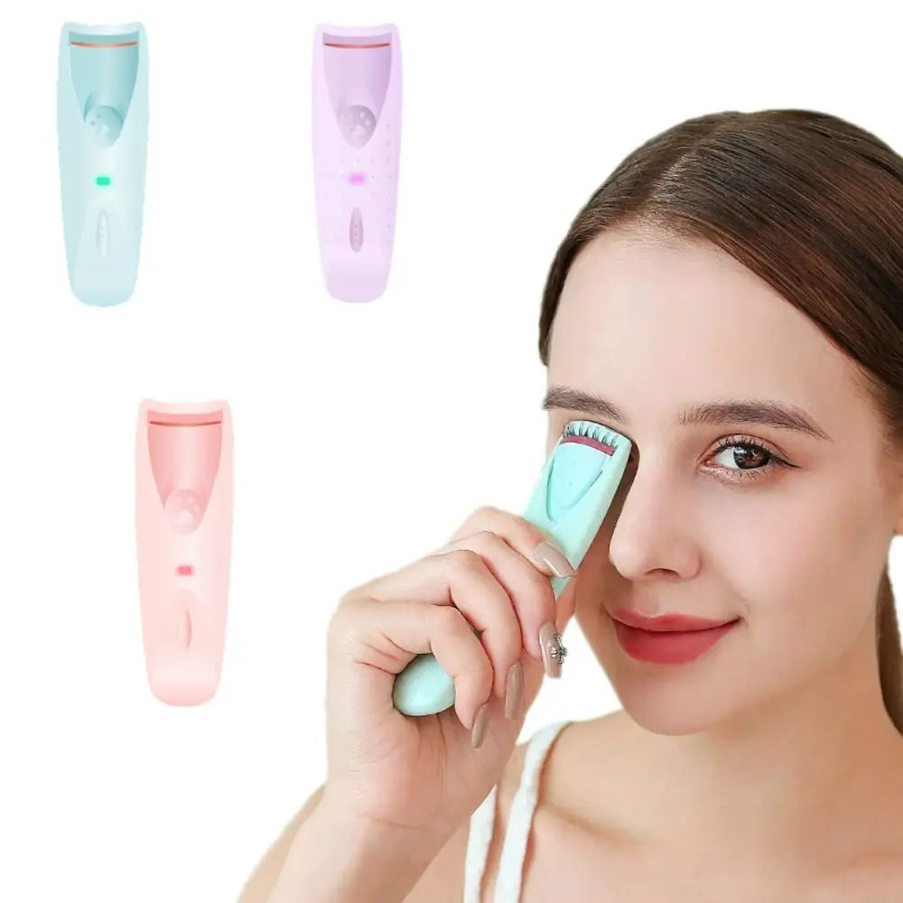 

Eye Beauty Makeup Tool Gift Natural Curling Eyelashes Auxiliary Curling Clip Eyelash Curler Electric Eyelash Curler