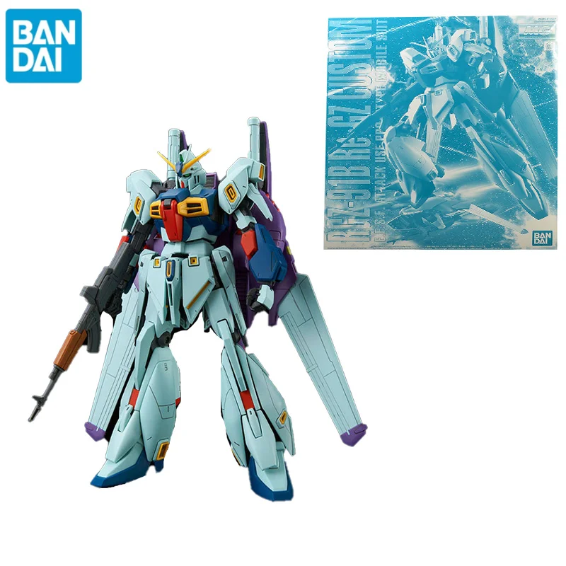 

Original Bandai Gundam Anime Figure Model MG 1/100 RGZ-91B MSV Refine Gundam ZETA Effects Anime Action Figure Model Modification