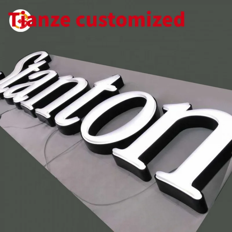 (Под заказ) JAGUARSIGN индивидуальные светящиеся вакуумные буквы 3D пластиковые