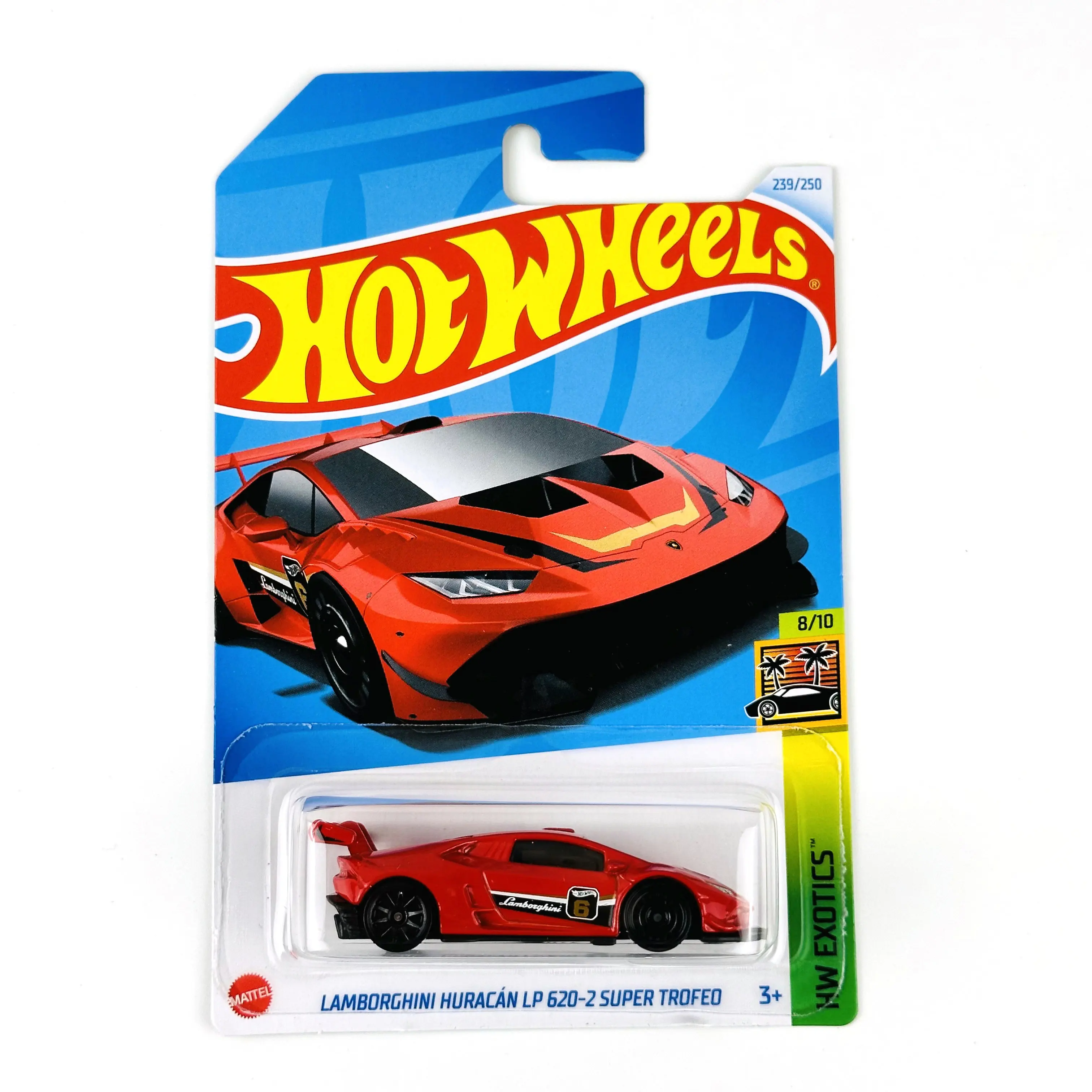 Лидер продаж 2024-239 Автомобили LAMBORGHINI HURACAN LP 320-2 SUPER TROFEO 1/64 металлические Литые