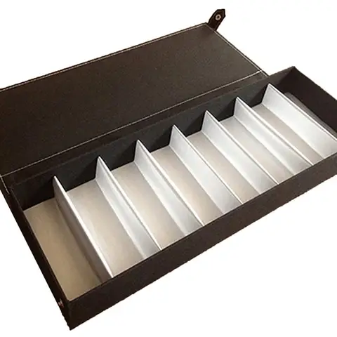 Органайзер для очков для мужчин и женщин, футляр для хранения очков с 8 сетками, из ткани Оксфорд, держатель для хранения солнцезащитных очков, демонстрационная коробка