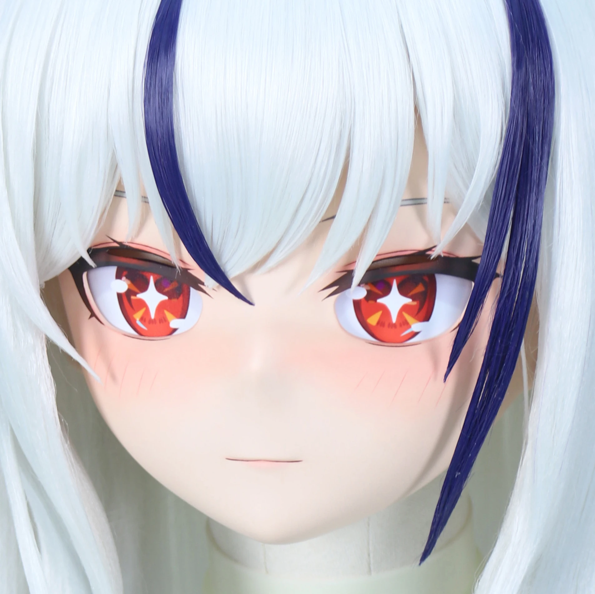 (HY-234) персонаж на заказ женщина/девочка из смолы фиксатор всю голову с замком