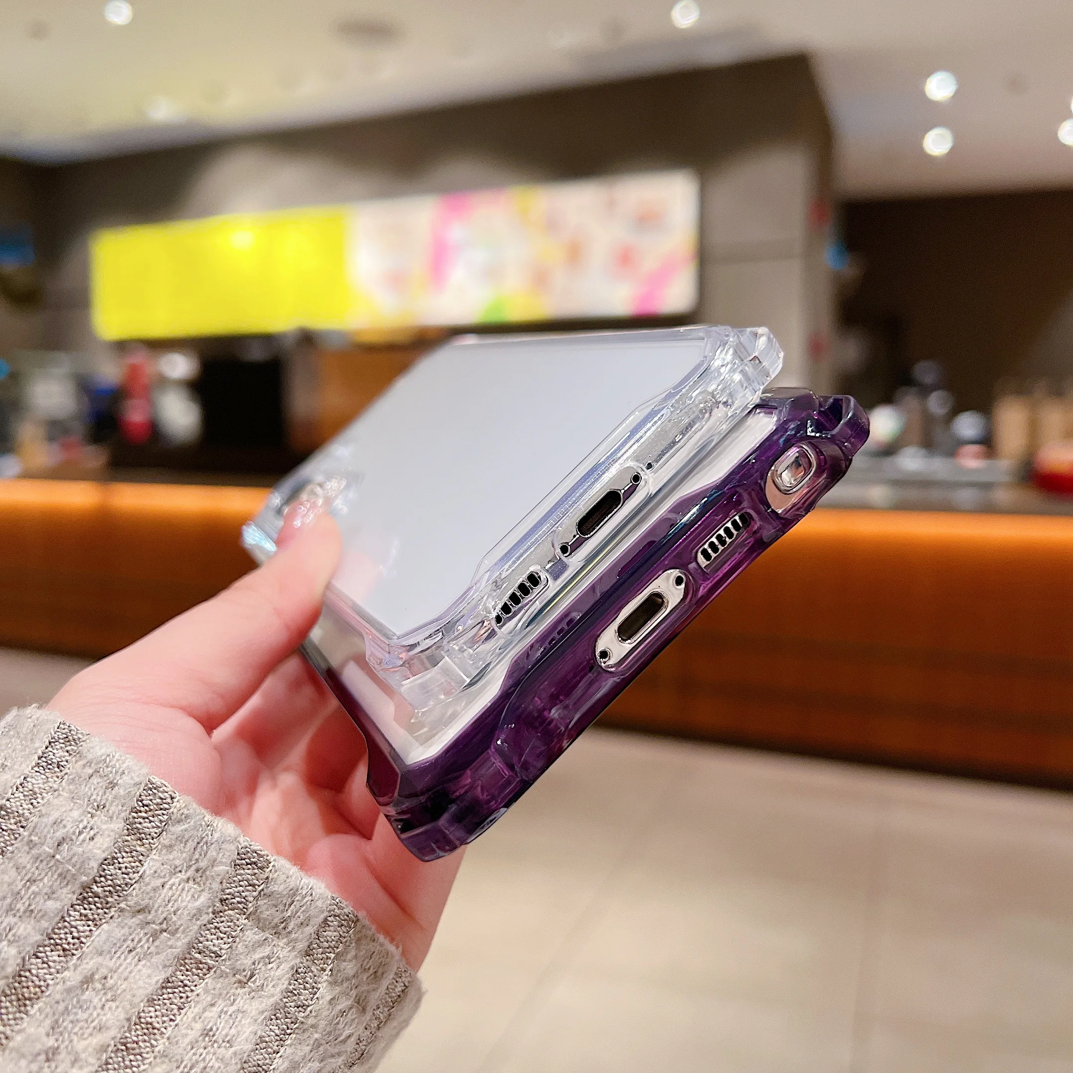 Прозрачный чехол с подушкой безопасности для Samsung Galaxy S23 Ultra S24 ультражесткий A53 A54