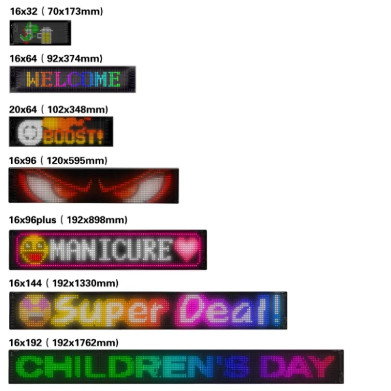 Светодиодный гибкий подвижный рекламный знак дьявольский глаз приложение для