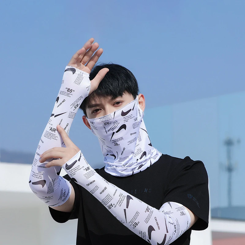 Летняя Маска Унисекс Для Лица И Шеи Защита От Ультрафиолета Женская Уличная В