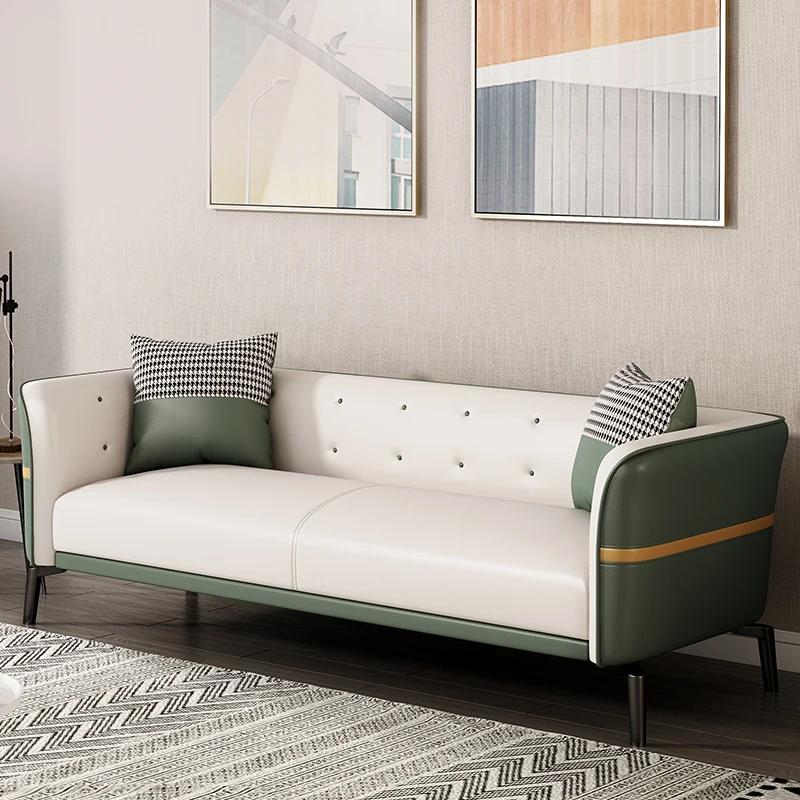 

2 Seater Sofas Living Room Italian Simple Relax Lounge Sofas Modern Minimalist Divani Da Soggiorno Home Furnitures ZY35XP