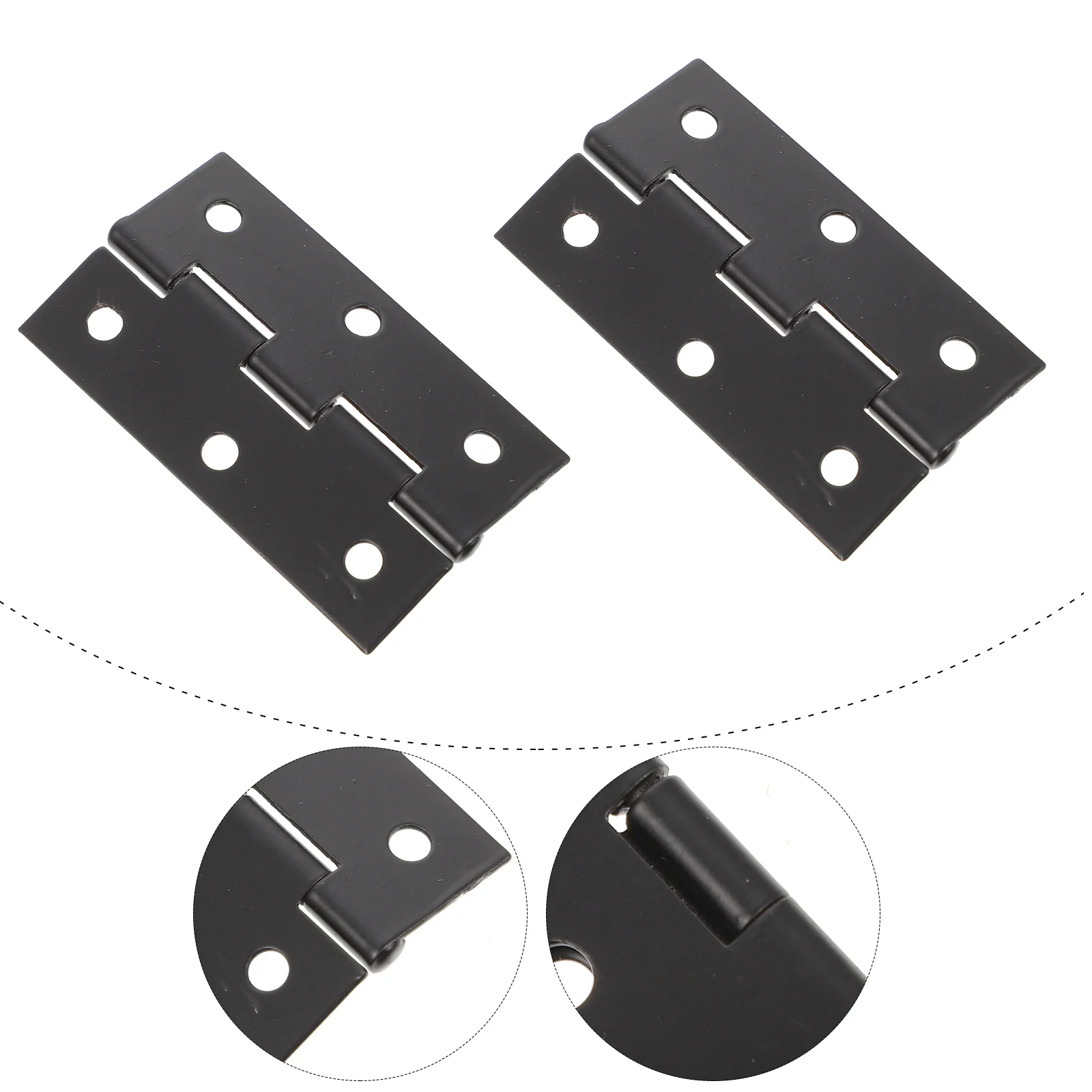 

10pcs Heavy Duty Iron Door Hinge Wooden Box Hinges Gift Box Hinges for Home Furniture