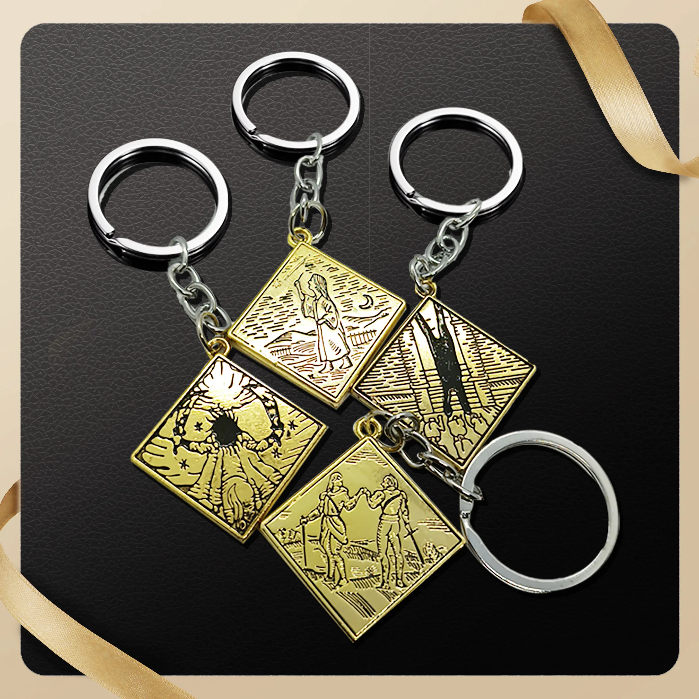 

Металлический брелок Elden для видеоигр для мужчин и женщин, брелок для автомобиля, аксессуары для сумок, креативный подарок