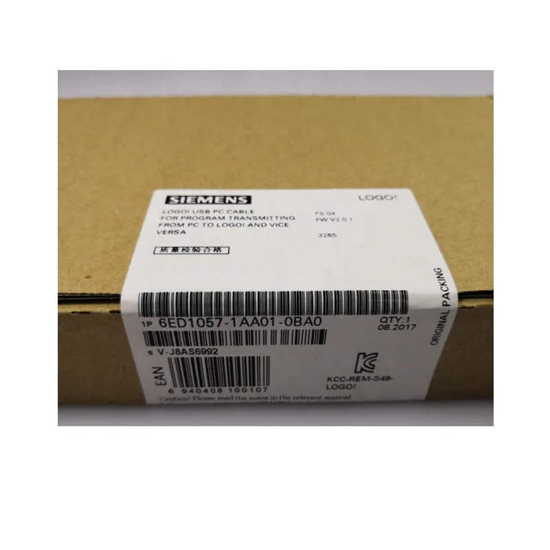 

Новый оригинальный 6ED1057-1AA01-0BA0 логотип! USB-кабель для ПК