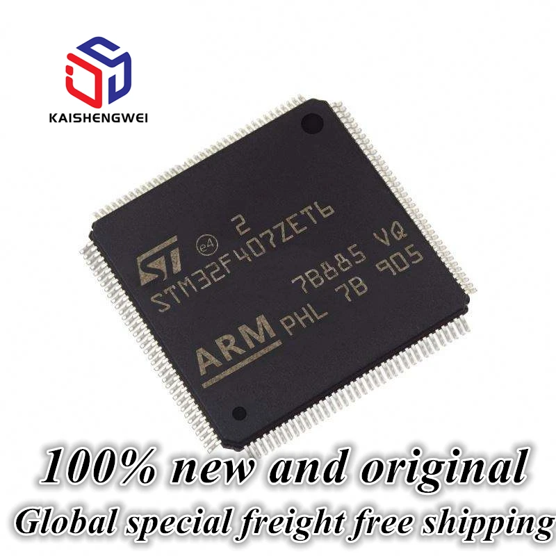 

Original STM32F407ZET6 LQFP-144 ARM cortex-m432-bit MCU