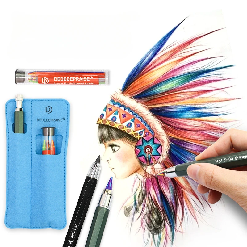 Charcoal Metal Movable Pencil Drawing Art Pencil Drawing Lead Cute