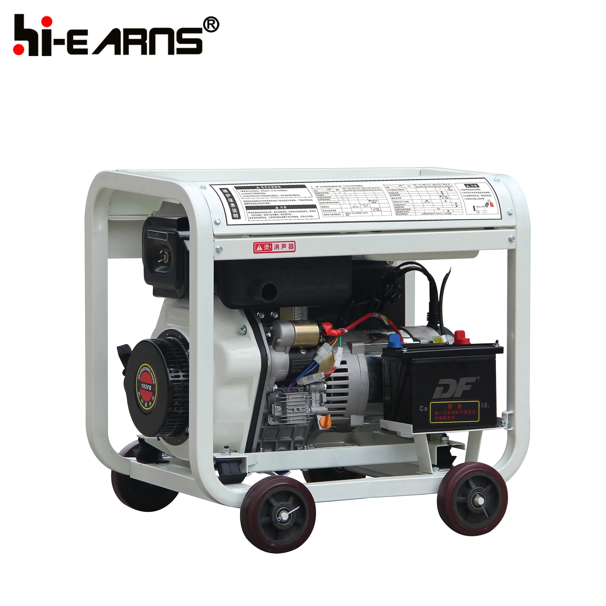 муниципаarns DG8000E3 трехфазный портативный генератор открытого типа