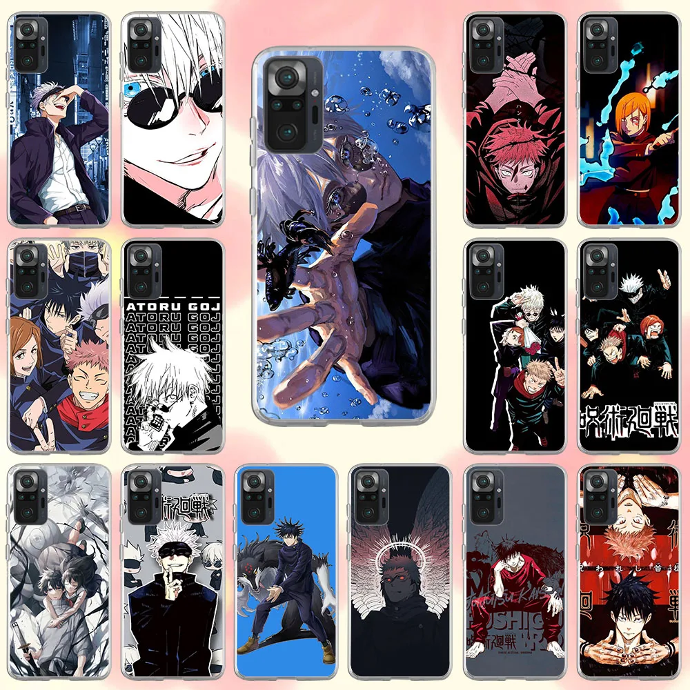 HZ-31 Gojo Satoru Soft чехол для Moto G52 G42 G32 G23 G22 G14 G84 E32 G62 G04 G24 G72 G71 G73 G34 G20