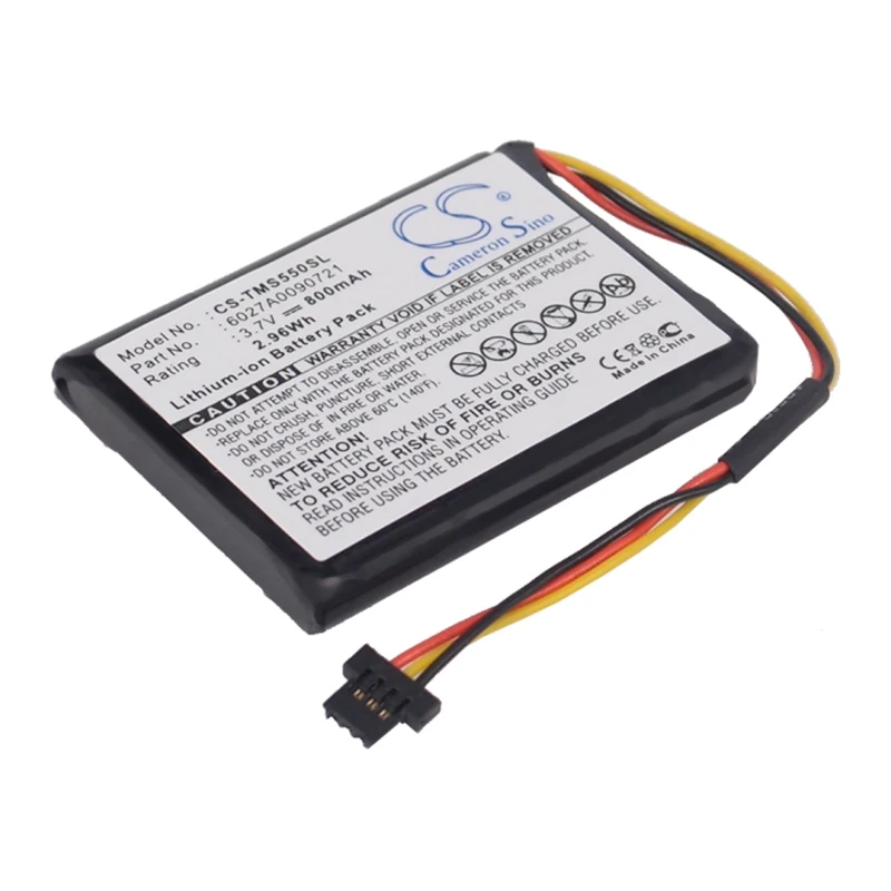 

CameronSino Battery for TomTom Start 45 Start 45M Start 55 Start 55M 1EF0.017.03 1ET0.052.09 4EF00 800mAh / 2.96Wh 6027A0090721