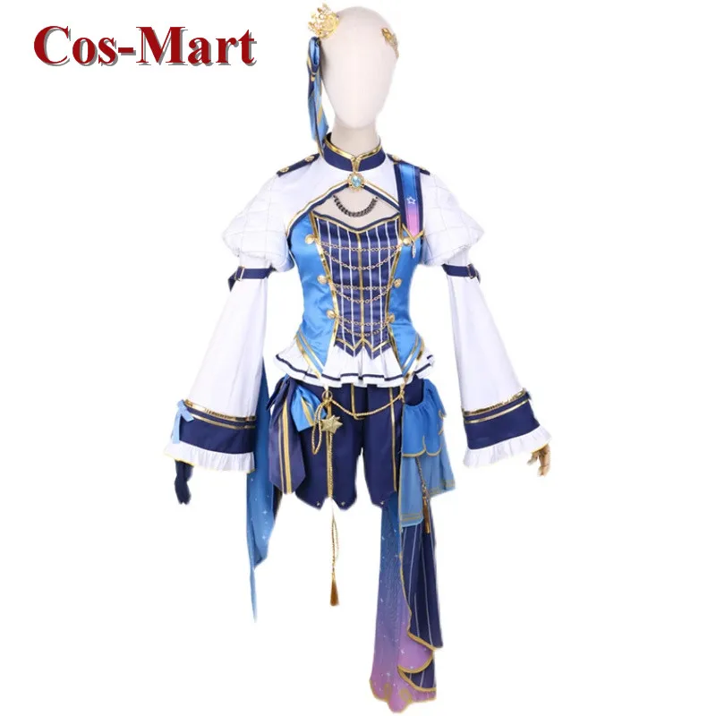Cos-Mart аниме VTuber Hosimati Suisei косплей костюм Caster Sweet Lovely SJ униформа платье активная
