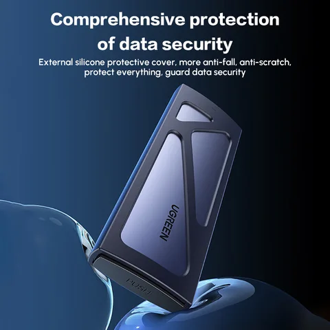 Корпус UGREEN 10 Гбит/с M.2 NVMe Корпус жесткого диска с двумя протоколами Алюминиевый корпус M.2 Поддержка M.2 NVMe/SATA SSD