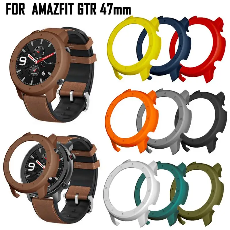 

GTR 47MM Case Hard PC Cases For Huami Amazfit GTR 47MM Watch Cover Protective Anti-knock Case For Amazfit GTR Screen Protectors