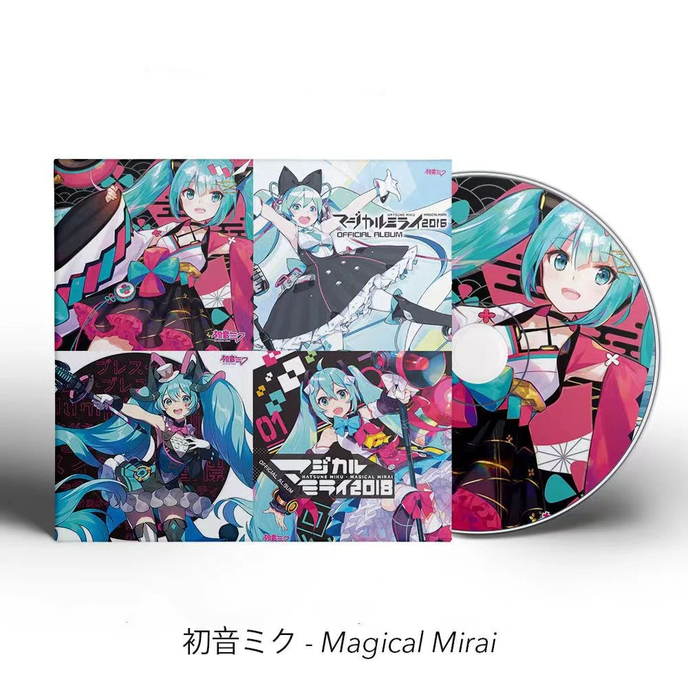 Альбом с рисунком аниме Hatsune Miku Music CD 2016-2020 5 шт.