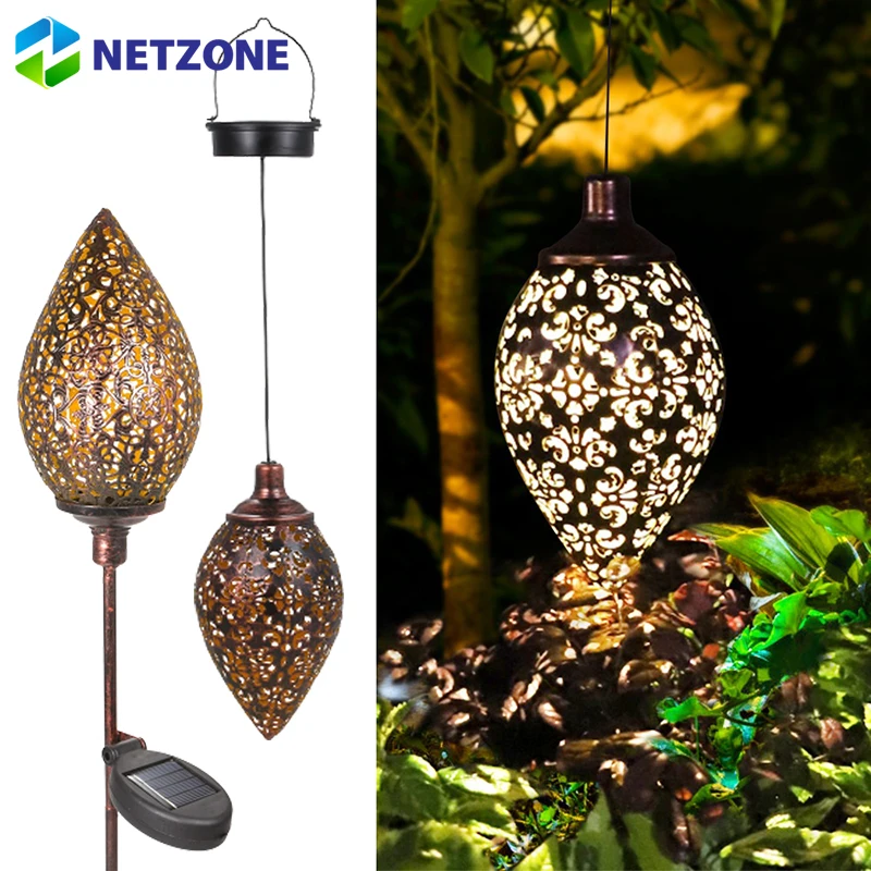 

TABELL Outdoor Solar Led Light Outdoor Garden Decoration Solar Panel Lamp Waterproof Hollow Light Projection Lawn Art Lamp