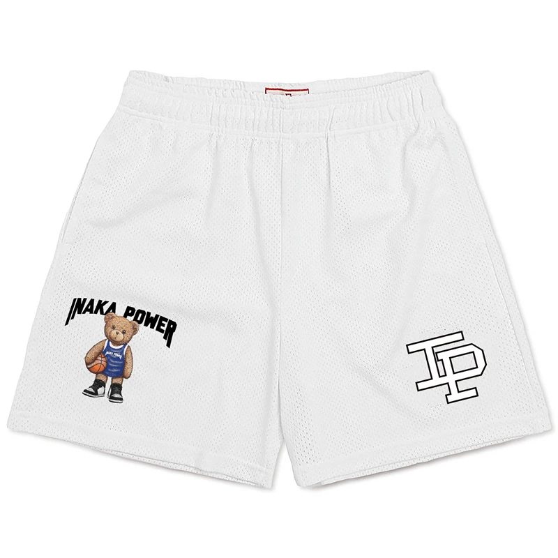 

2022 Men shorts Inaka Power Basic Gym Basketball Bear Shorts Summer Workout Mesh Shorts Casual Sports Quick Dry Shorts Men IP