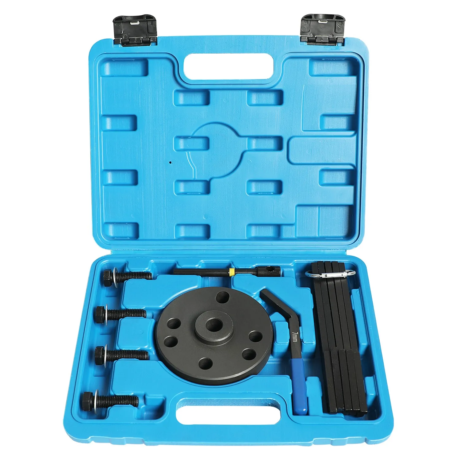 3163021 Cam Timing Tool Kit for Cummins ISX/QSX with Injector 16 Puller Alternative to 3163069 3163020 Heavy Duty Steel |