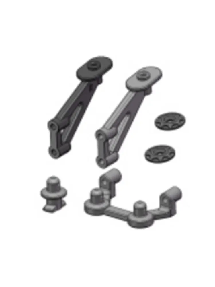 Запасные части HSP 51213 опора для тела/подвеска 1/10-го масштаба 94512/94512PRO R/C