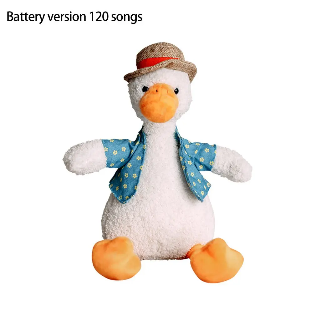 

Cute Talking Toy Dancing Duck Doll Speak Talk Sound Repeat Toy Kawaii Duck Toys Children Kids Education Toy Gift Home Decoration