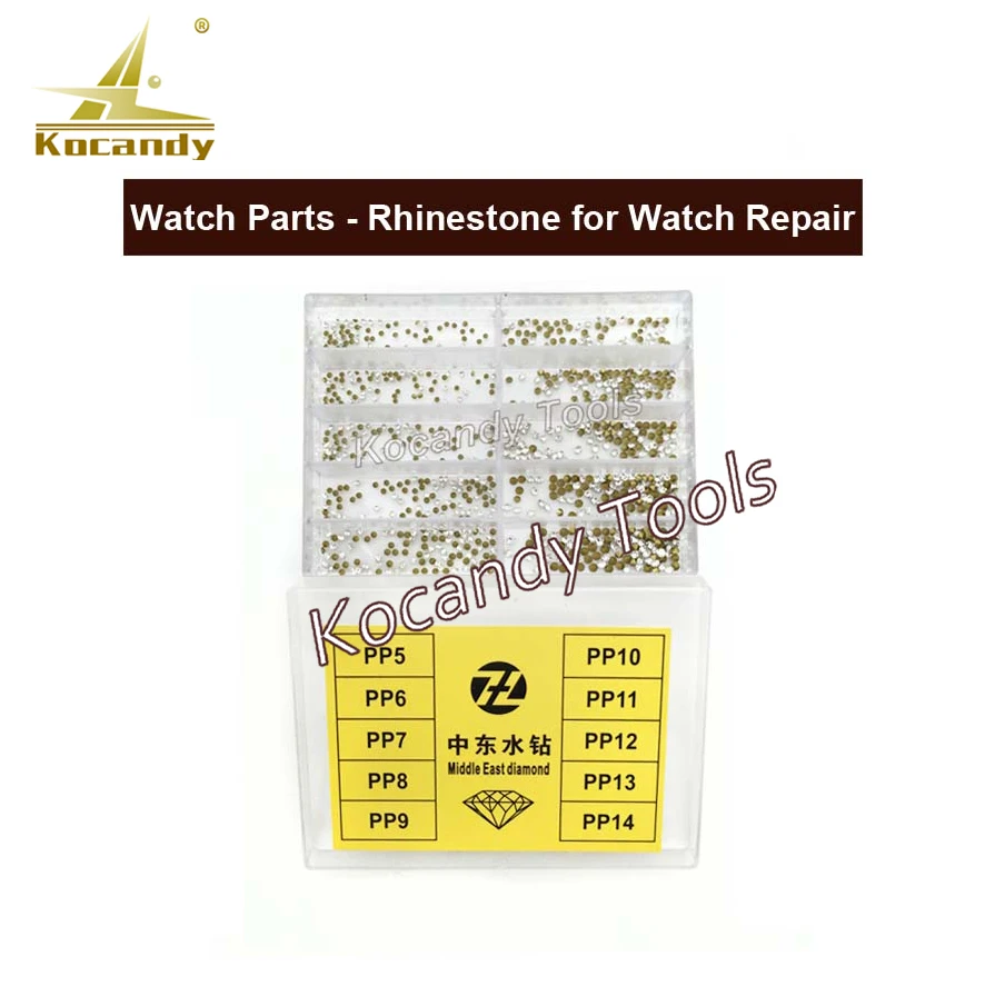 Watch Parts - Stones, Rhinestones, Middle East Diamond For Watch Repair 10 Sizes 1000 PCS / set High Quality