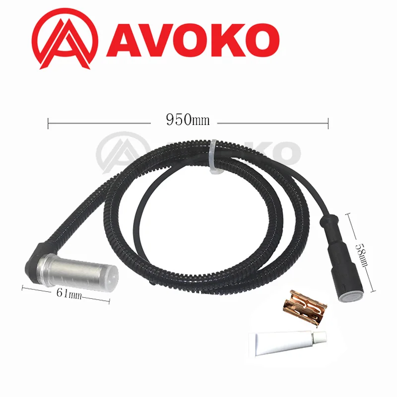 

4410328090 ABS Wheel Speed Sensor For Kenworth Peterbilt DAF MAN IVECO MERCEDES Freightliner WABCO BPW RENAULT EVOBUS 5010422332