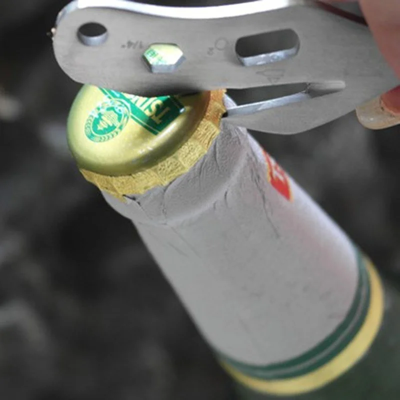 

5 in 1 Outdoor Gadgets EDC Multifunction Portable Survival Kit Camping Knife Cutting Tools Rope Lanyards Opener Rope Cutter