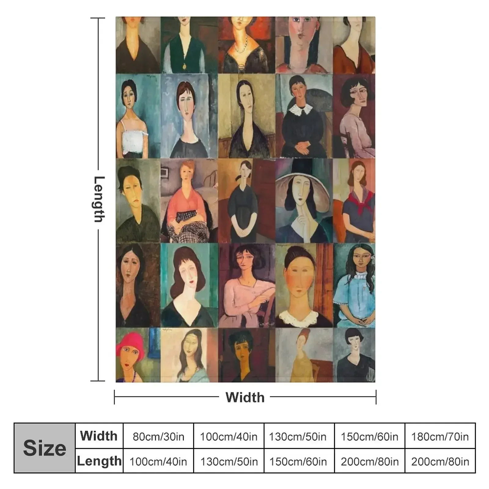 Одеяло Amadeo Modigliani роскошные теплые зимние одеяла в стиле аниме